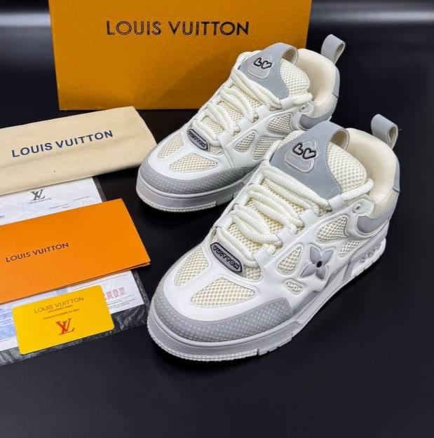 Adidas barbati Louis Vuitton piele